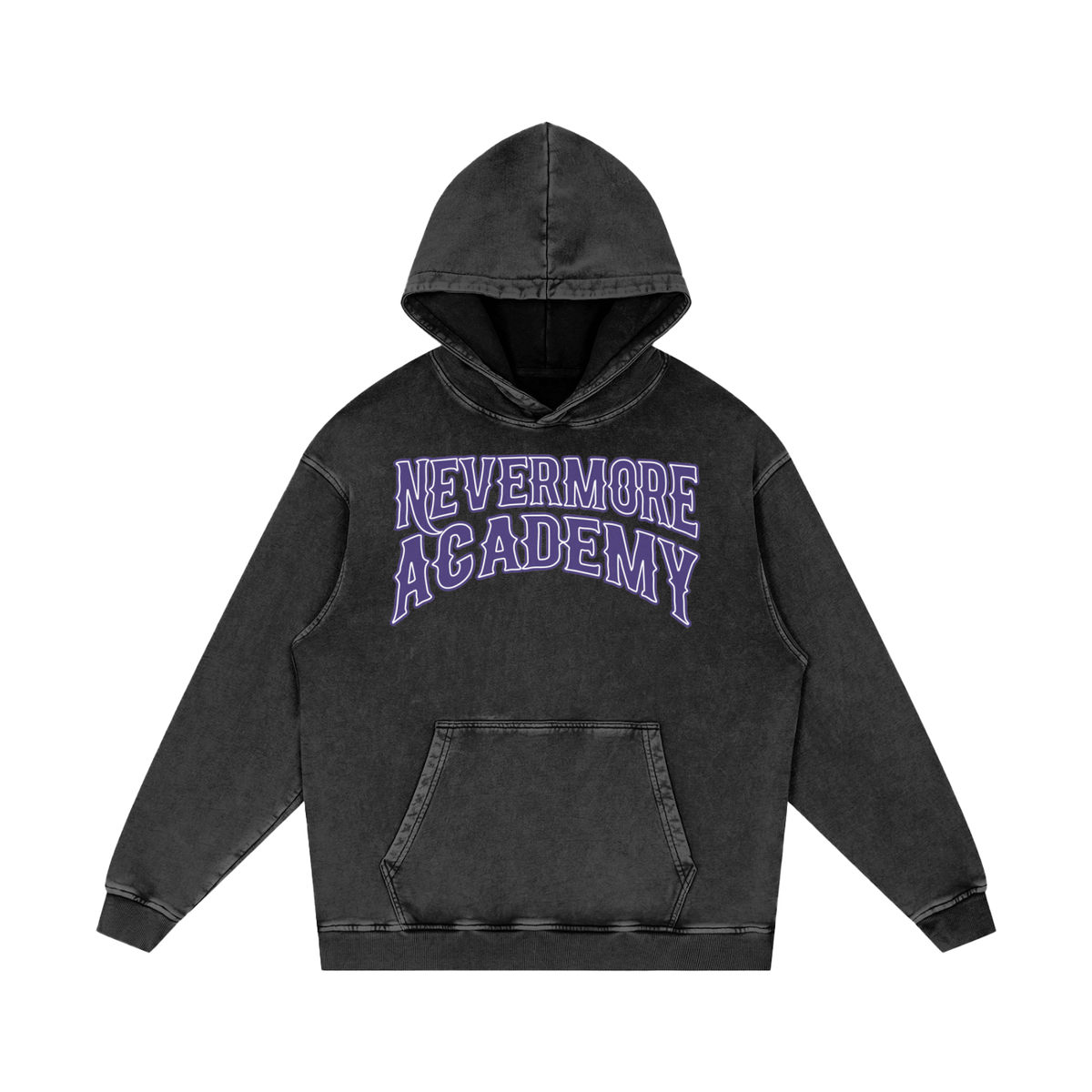 Nevermore Academy Unisex Cotton Hoodie - Goth Cloth Co.250909PODRB3066001