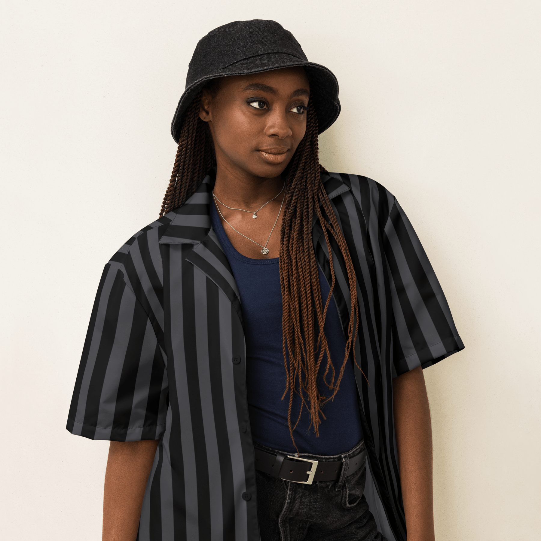 Nevermore Nights Button Up Shirt (READY TO SHIP) - Goth Cloth Co.20923445789992698000