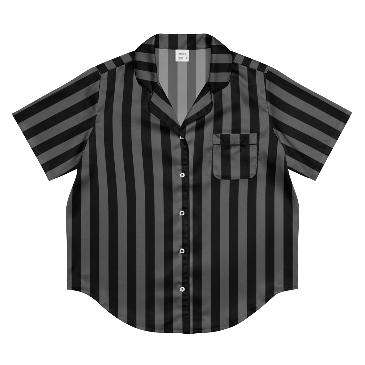 Nevermore Nights Silky Pajama Top - Goth Cloth Co.7729699_20964