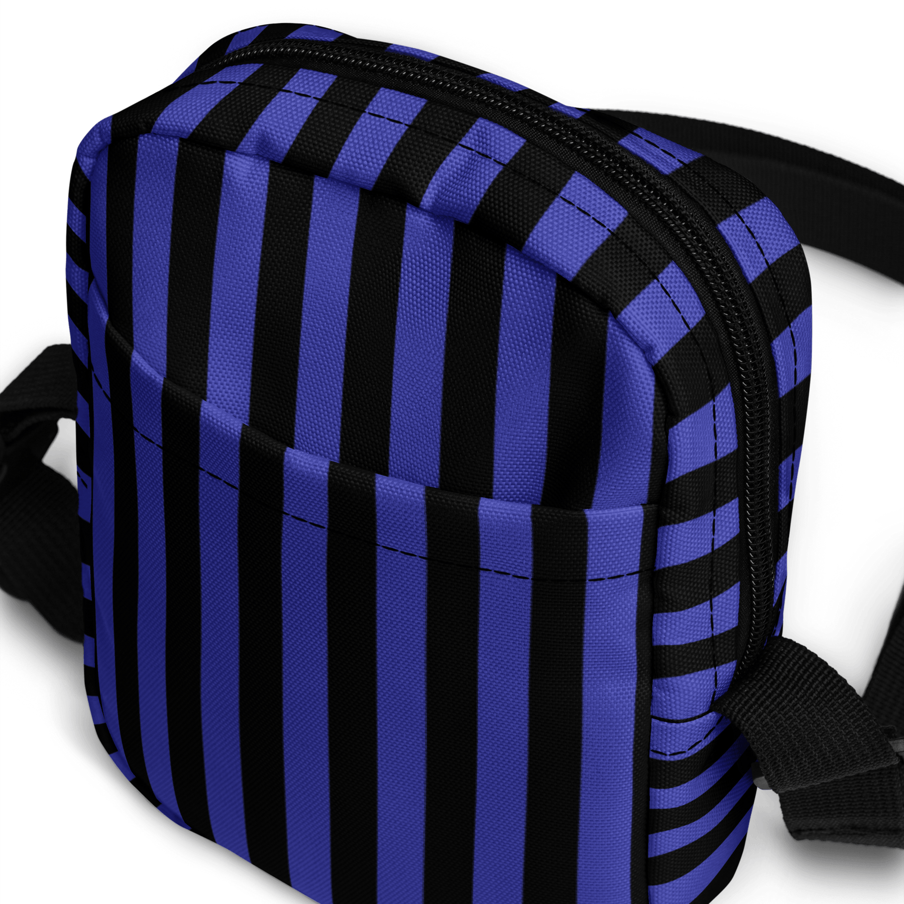 Nevermore Nights Striped Crossbody Bag - Goth Cloth Co.4589161_19256