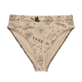 Nude Tattoo Sport High - Waisted Bikini Bottom - Goth Cloth Co.9963943_12042