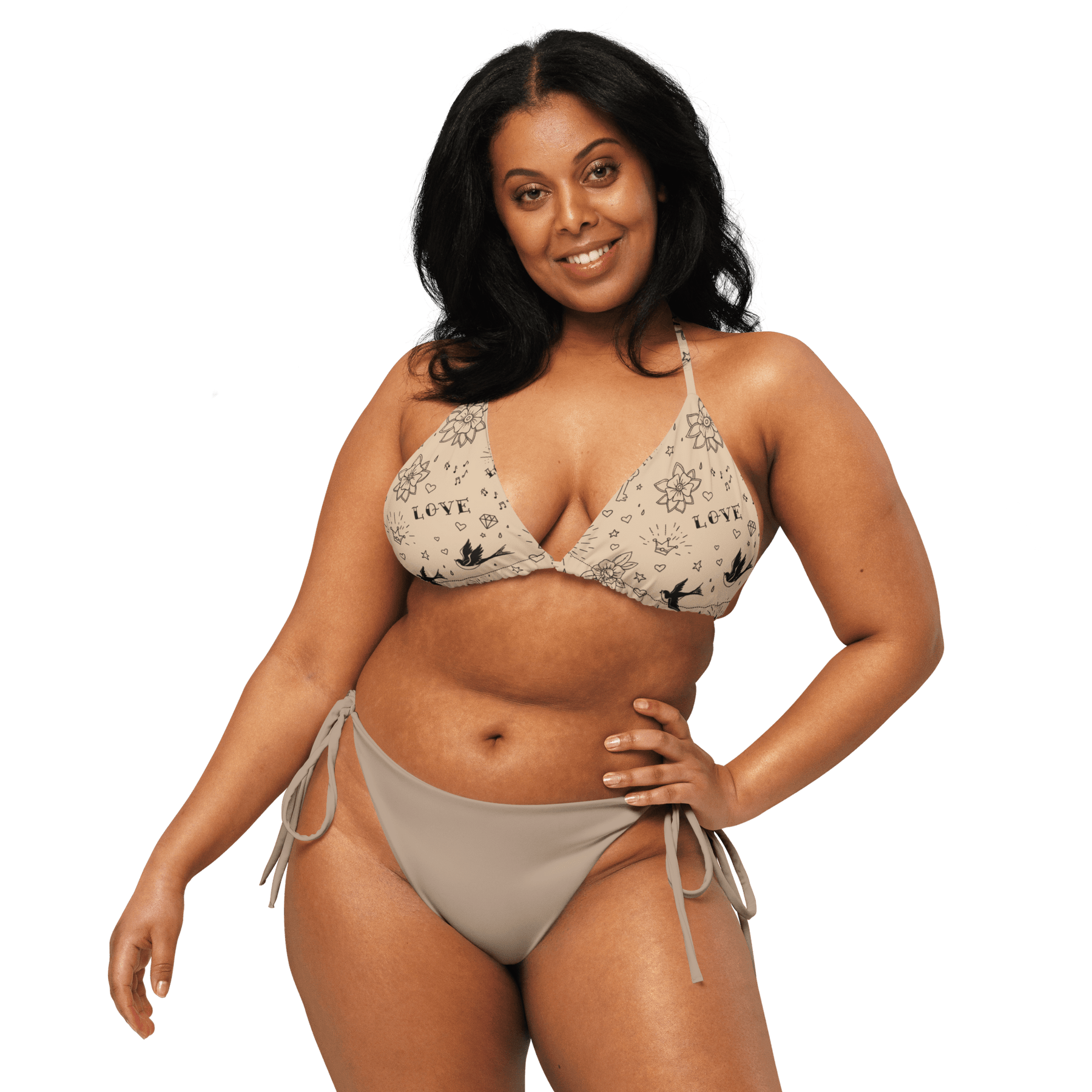 Nude Tattoo String Bikini Top - Goth Cloth Co.8060788_16564
