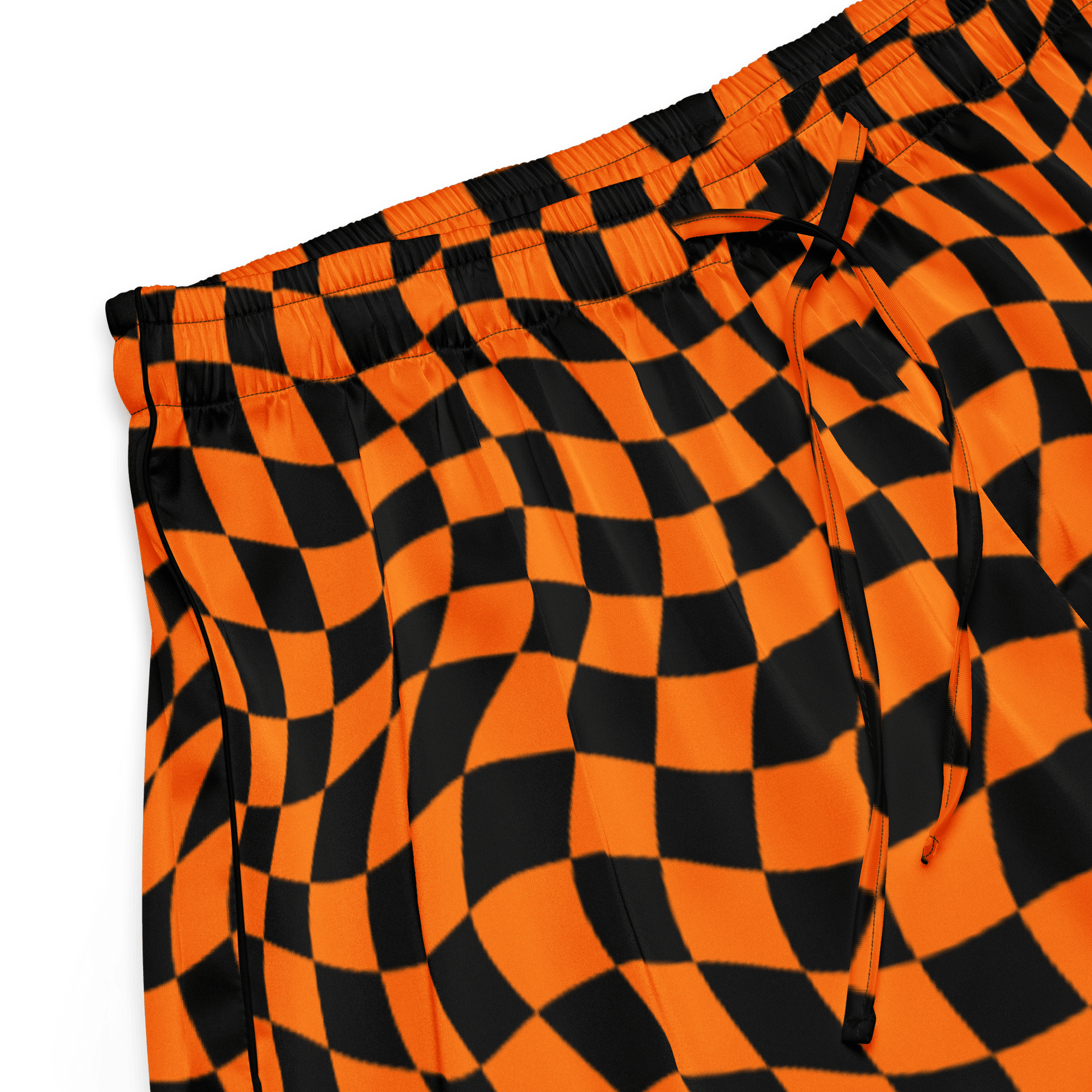 October Tiles Checkered Silky Pajama Shorts - Goth Cloth Co.2121668_20988