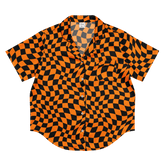 October Tiles Checkered Silky Pajama Top - Goth Cloth Co.1664407_20964