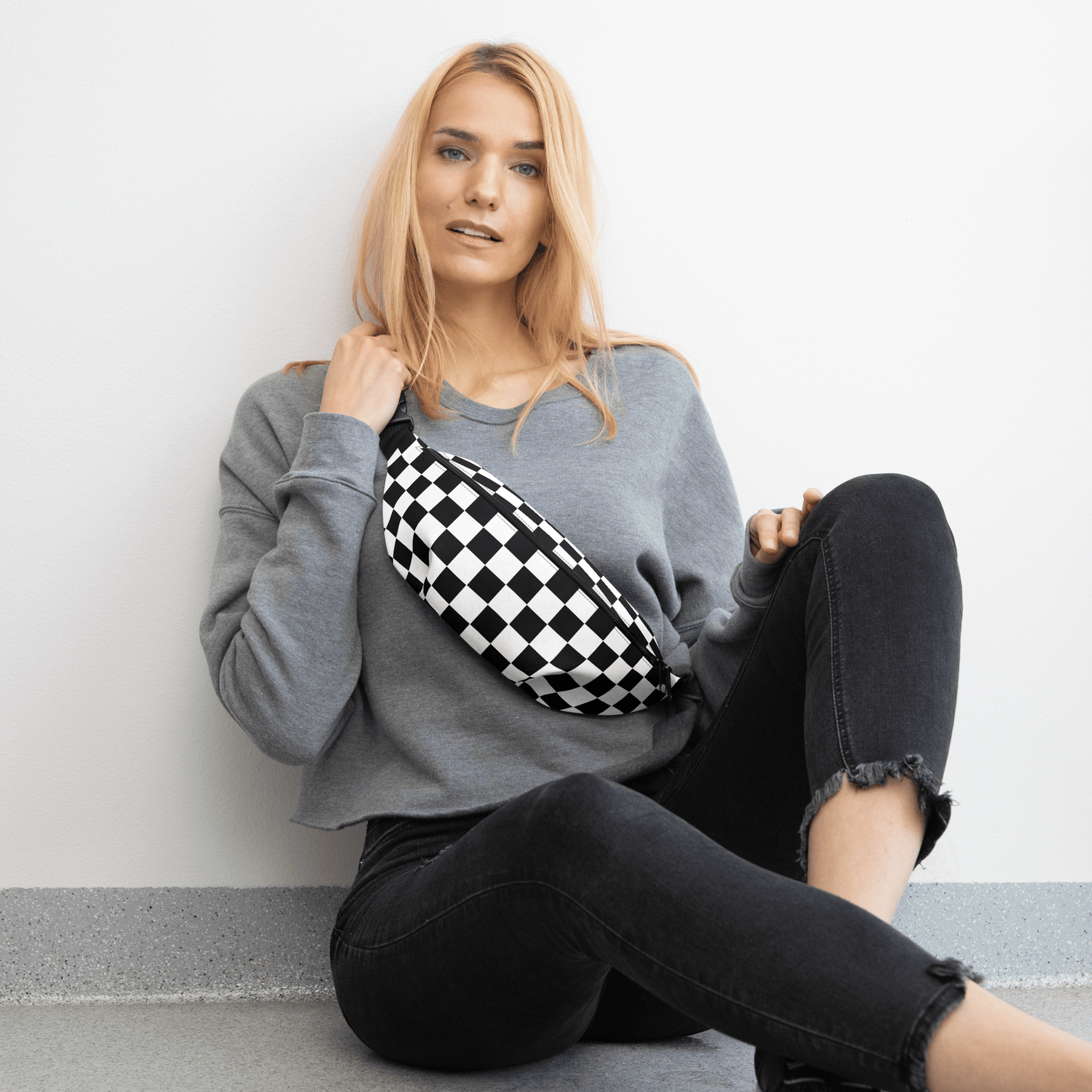 OG Checkerboard Fanny Pack - Goth Cloth Co.1917214_9986