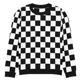 OG Checkered Knit Crewneck Sweater - Goth Cloth Co.2068701_19635