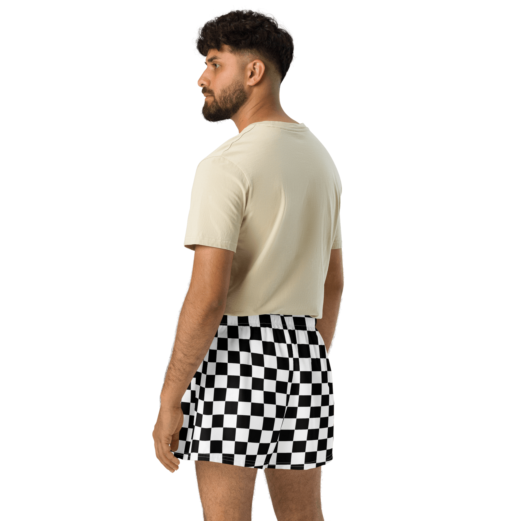 OG Checkered Unisex Unlined Swim Trunks - Goth Cloth Co.8051067_9804