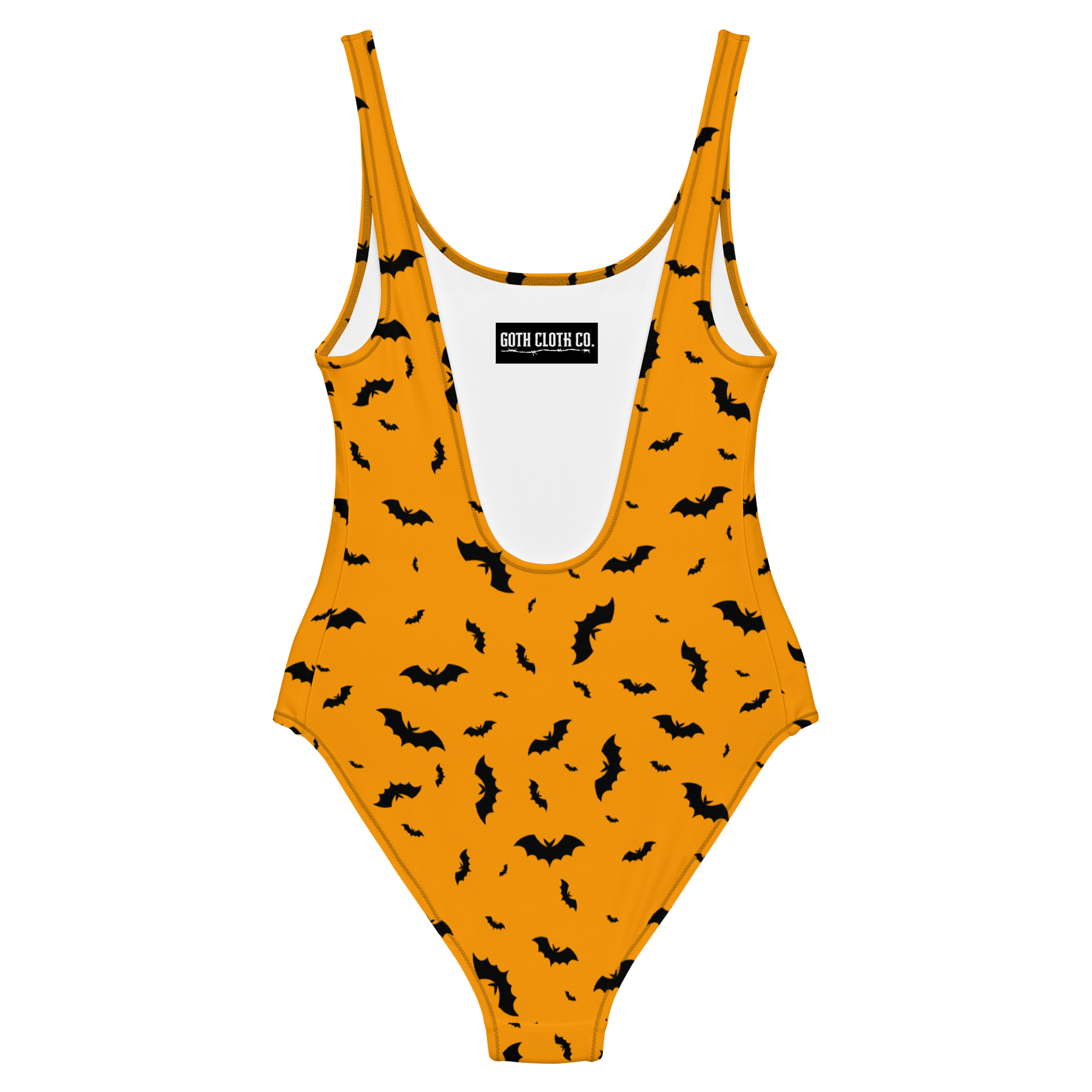 Orange Eclipse One-Piece Swimsuit - Goth Cloth Co.5939080_9014