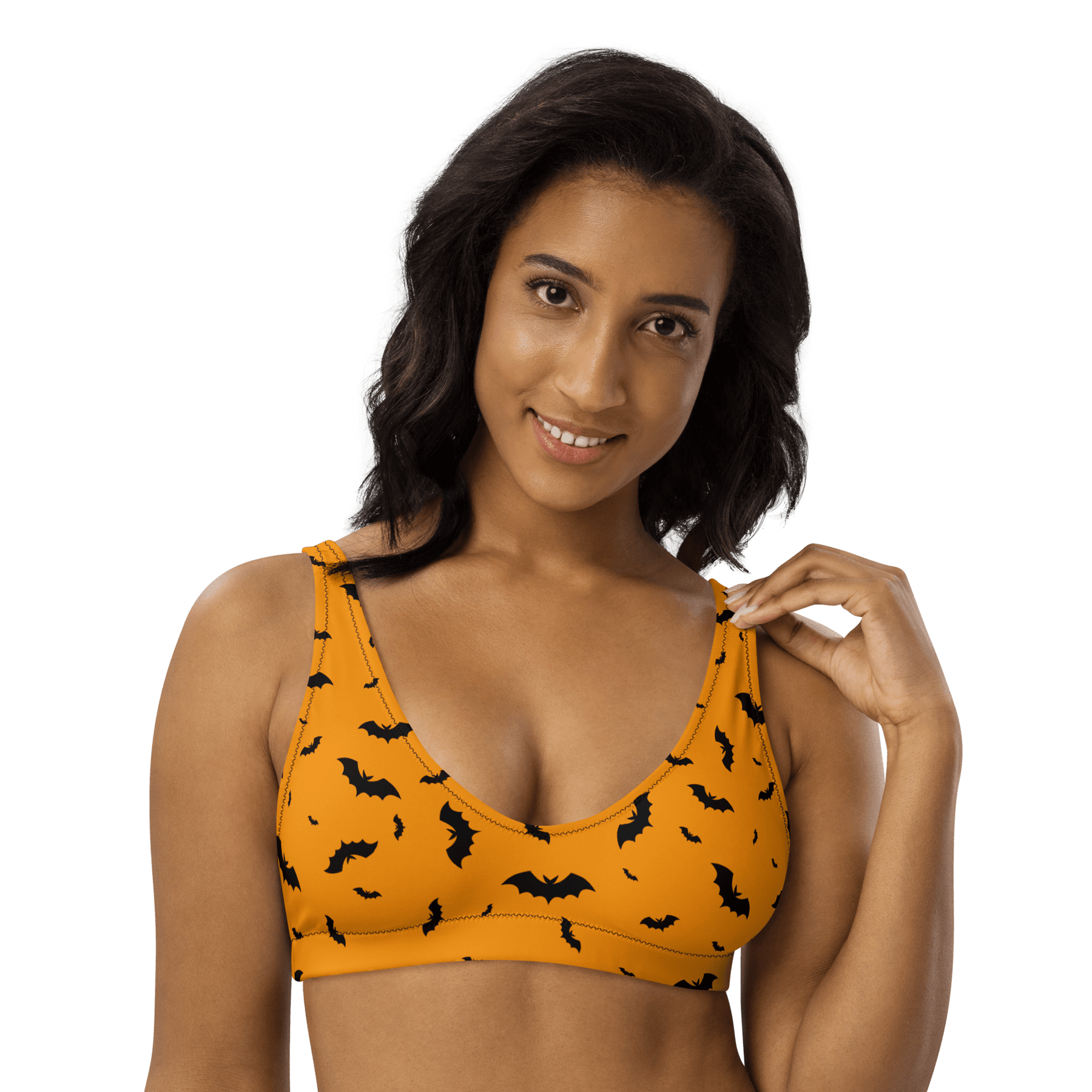 Orange Eclipse Sport Bikini Top - Goth Cloth Co.5848505_12035