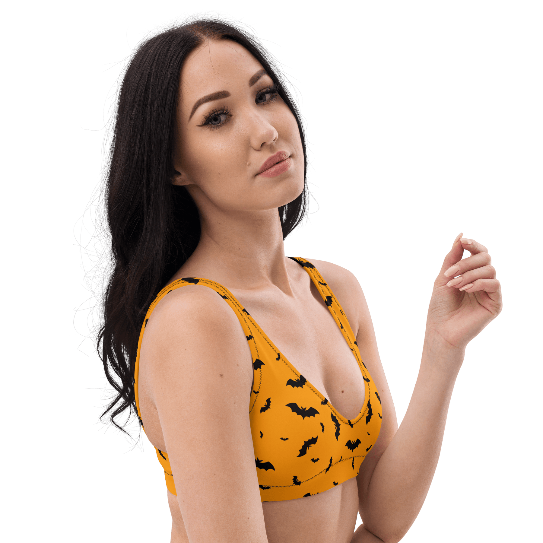 Orange Eclipse Sport Bikini Top - Goth Cloth Co.5848505_12035