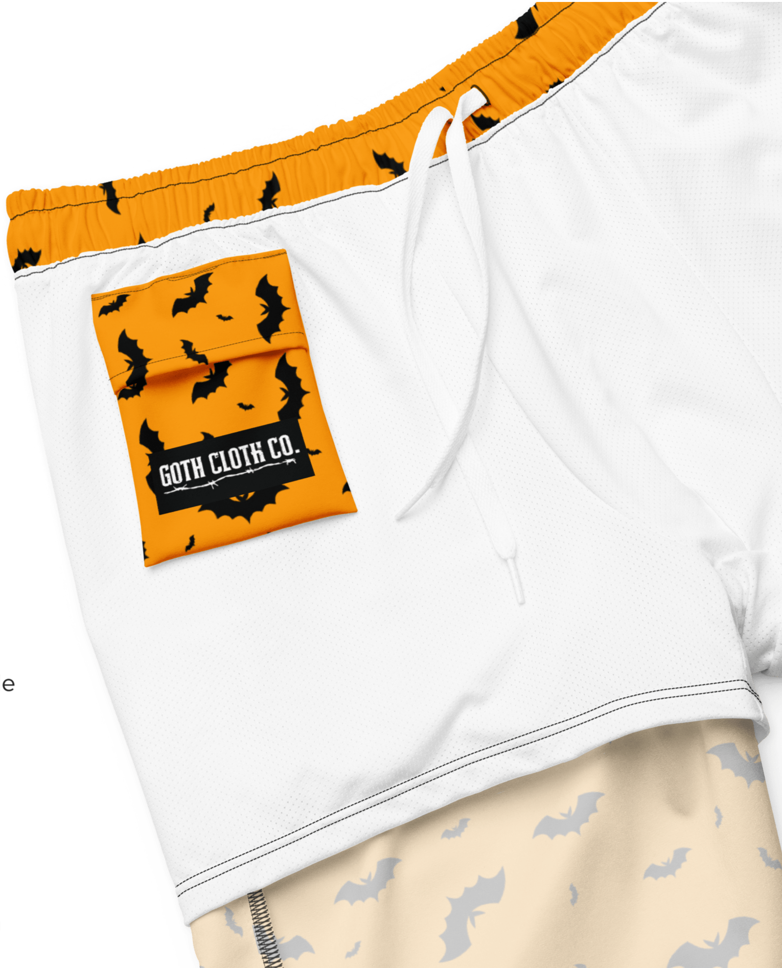 Orange Eclipse Swim Trunks - Goth Cloth Co.6425722_14636