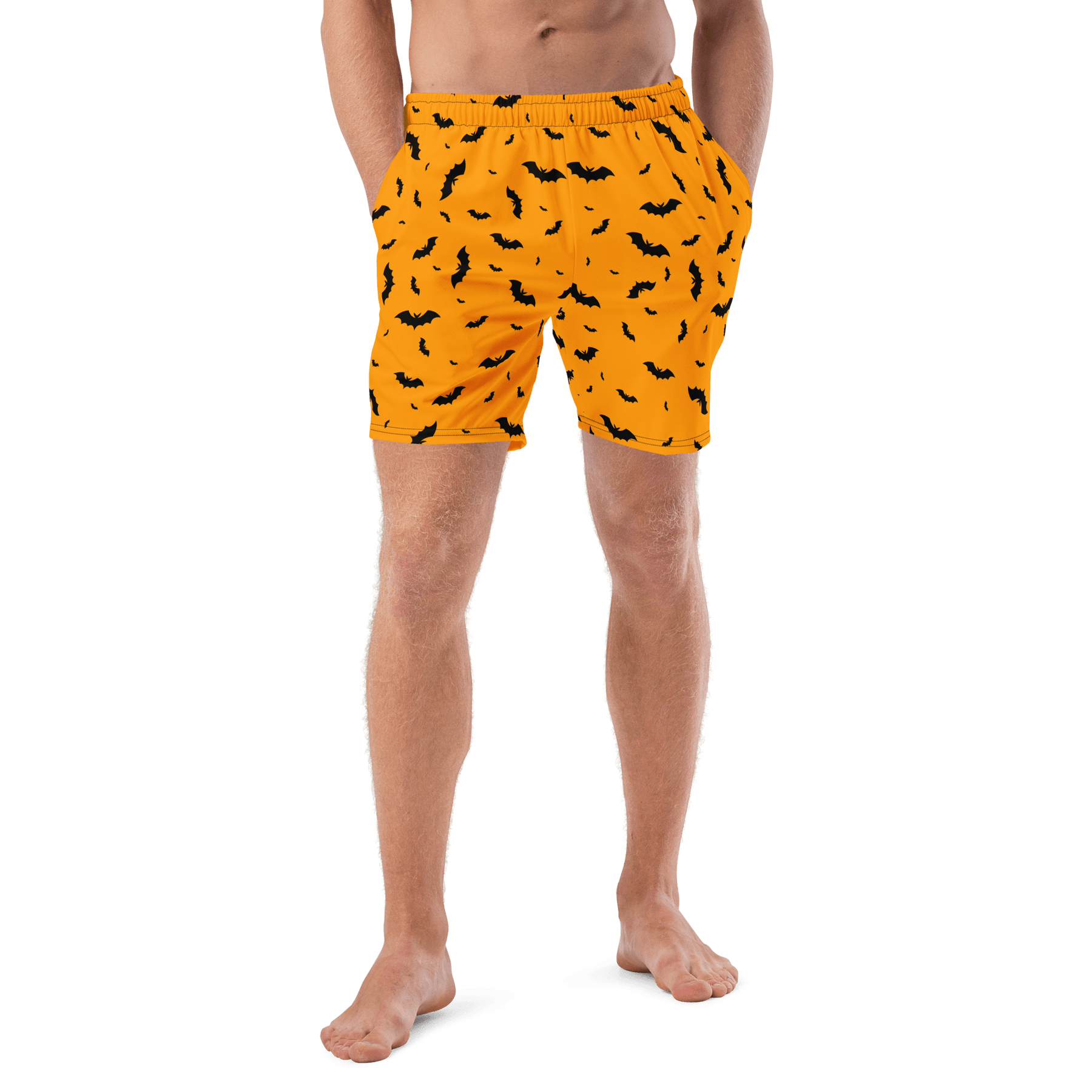Orange Eclipse Swim Trunks - Goth Cloth Co.6425722_14636