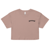 Paranoid Embroidered Crop Top - Goth Cloth Co.3612946_17250
