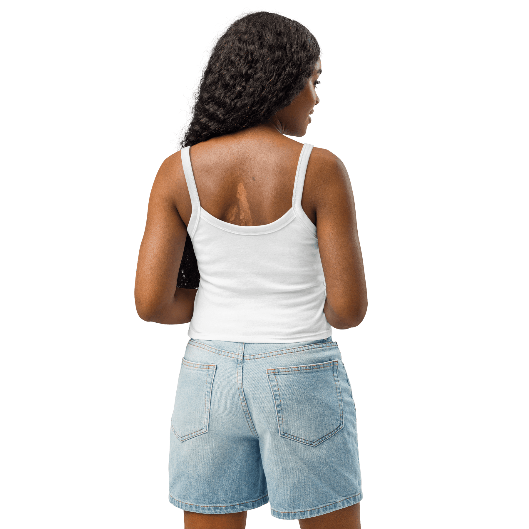 Paranoid Embroidered Ribbed Cropped Tank Top - Goth Cloth Co.8458250_20130