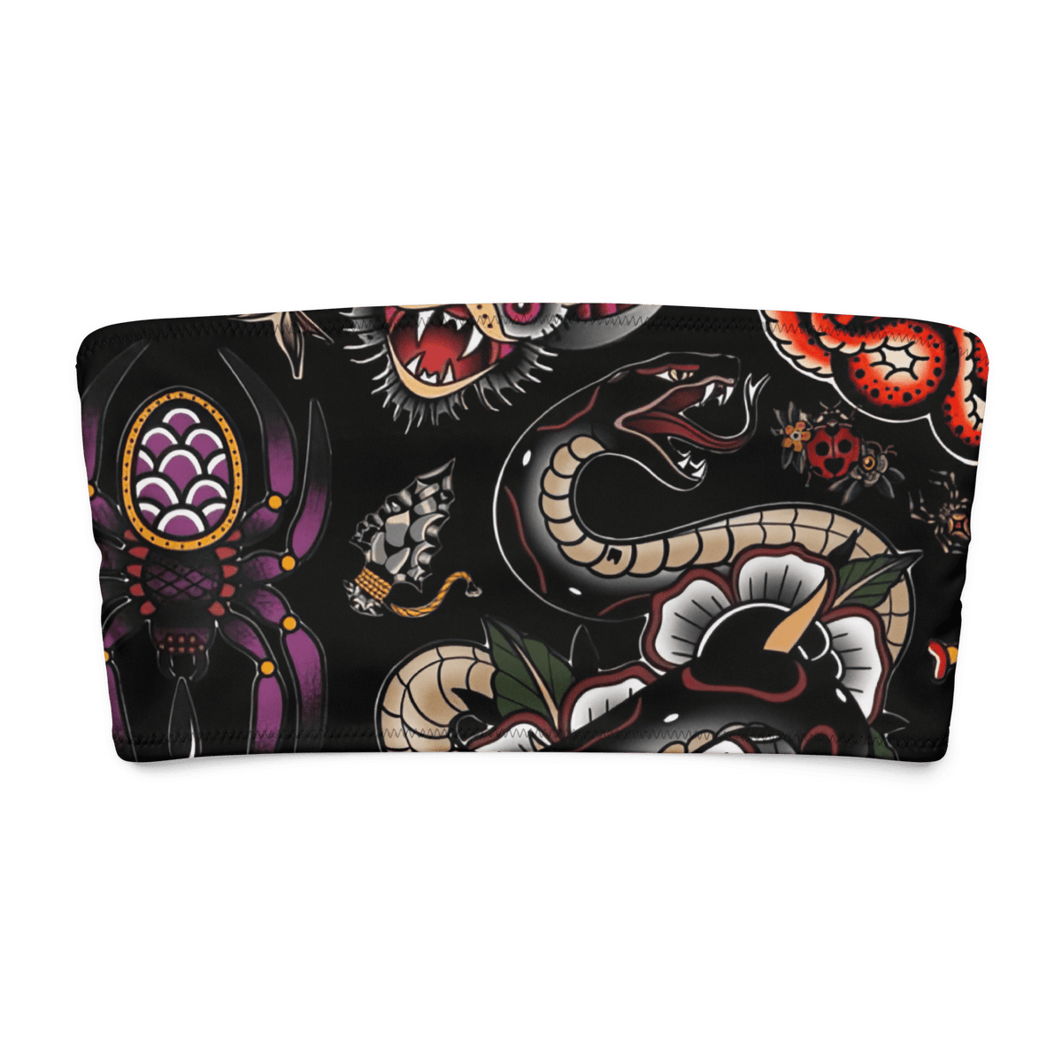 Phantom Flash Bandeau Bikini Top - Goth Cloth Co.4683214_22682