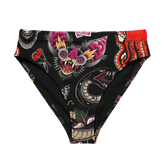 Phantom Flash High - Waisted Sport Bikini Bottom - Goth Cloth Co.2371978_12042