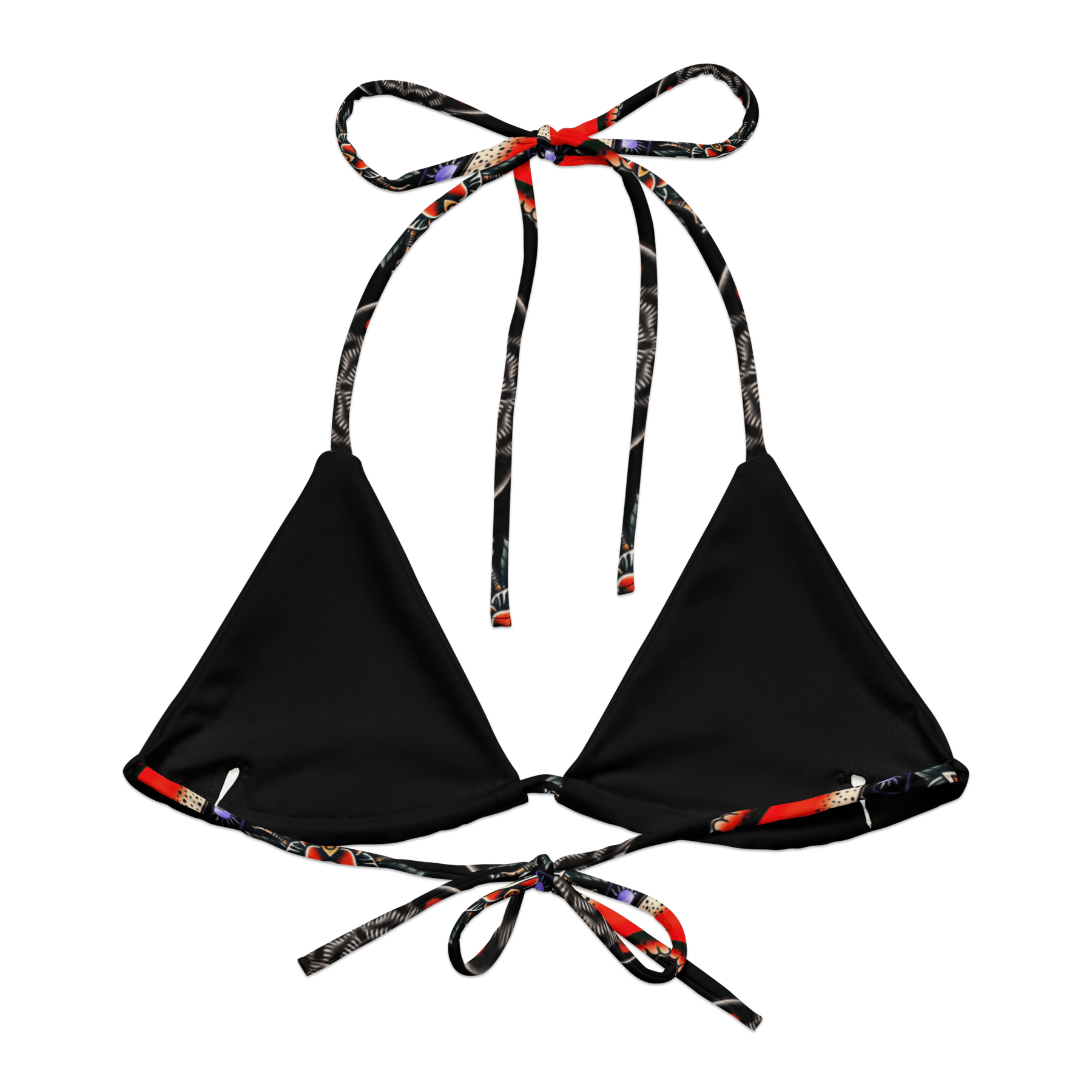 Phantom Flash String Bikini Top - Goth Cloth Co.9182247_16564