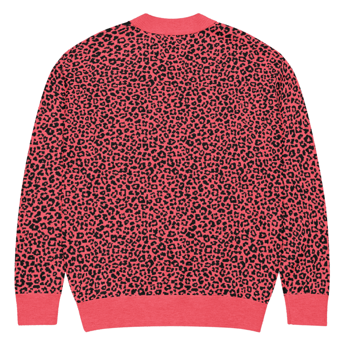 Pink Leopard Knit Cardigan - Goth Cloth Co.1491117_21030