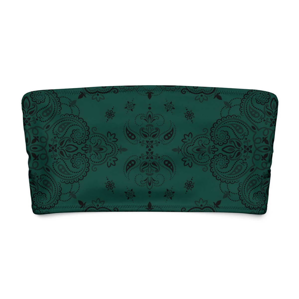 Poison Paisley Bandeau Bikini Top - Goth Cloth Co.8860482_22682