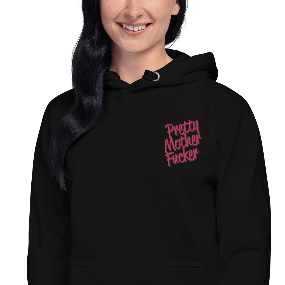 Pretty Mother Fucker Embroidered Hoodie - Goth Cloth Co.2712359_20284