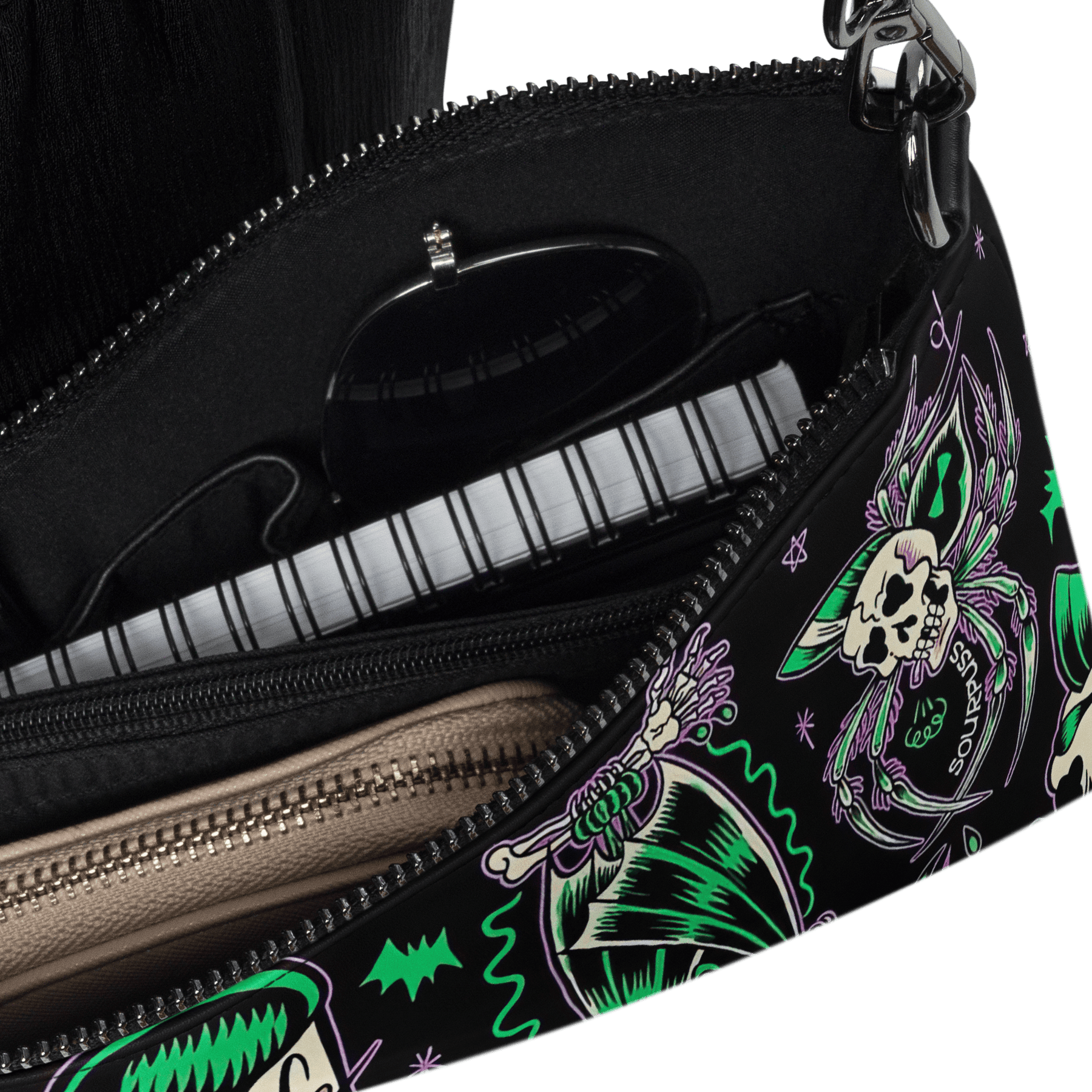 Psychobilly Blast Crossbody Bag - Goth Cloth Co.7850695_16708