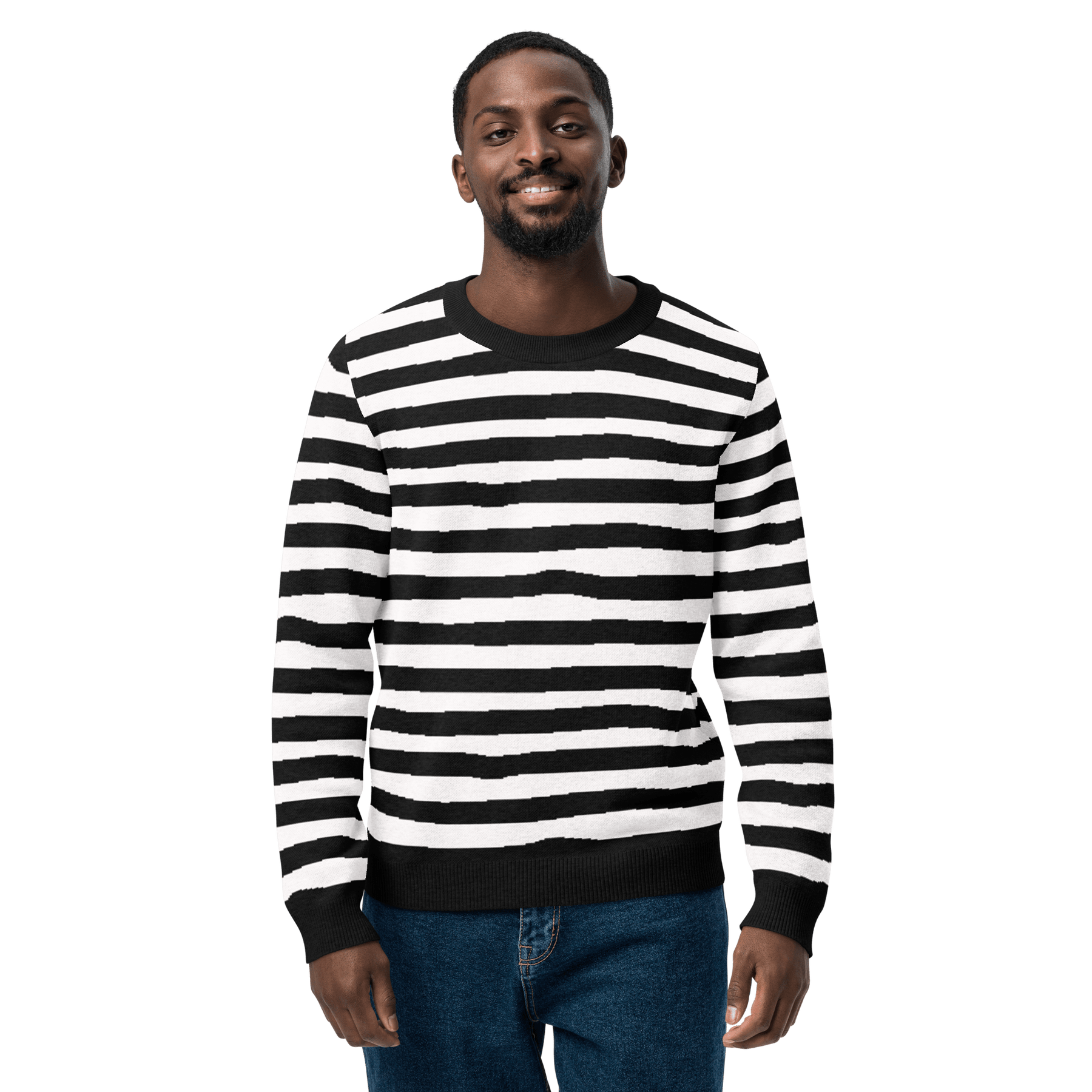 Pugsley Print Knit Crewneck Sweater - Goth Cloth Co.8318445_19637