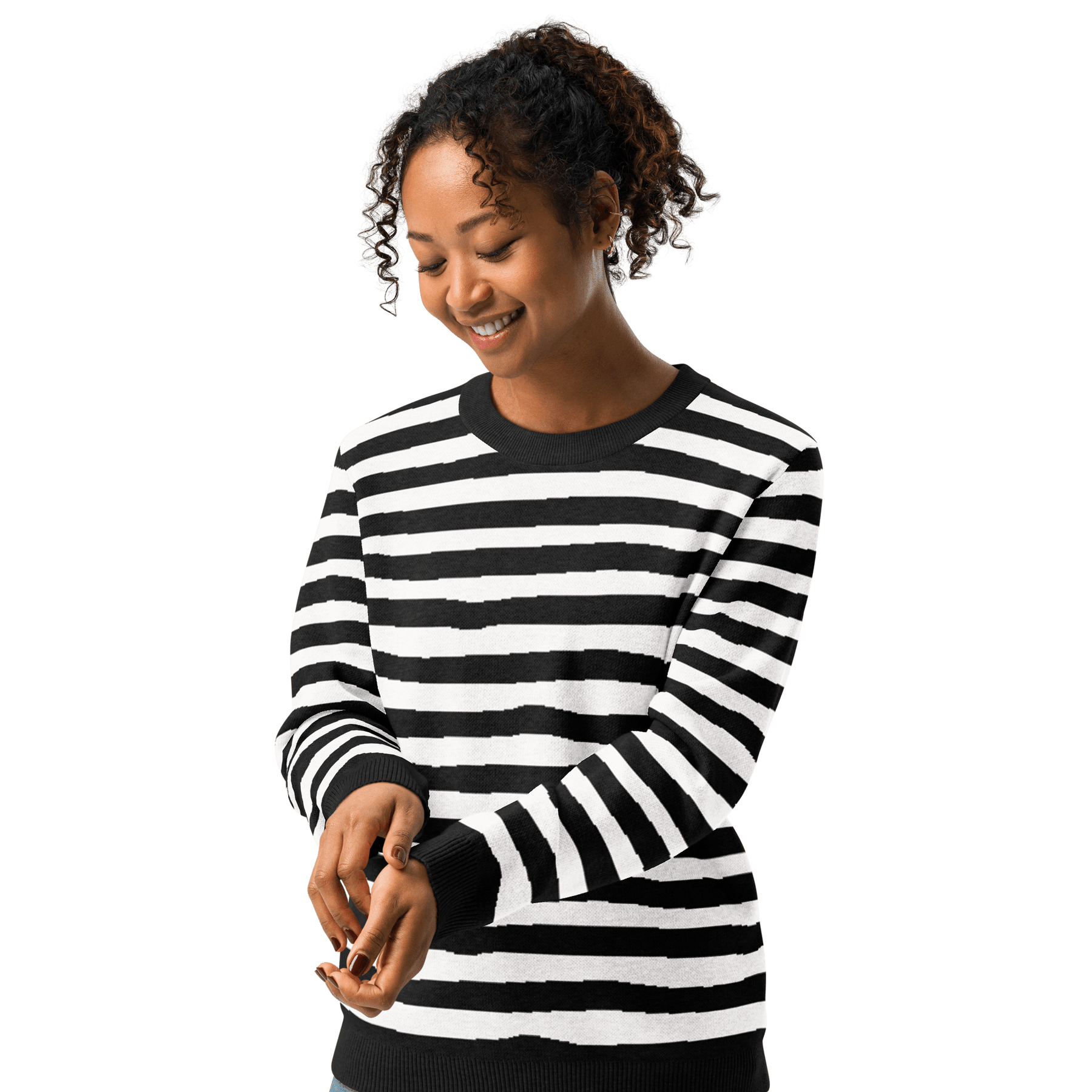 Pugsley Print Knit Crewneck Sweater - Goth Cloth Co.8318445_19637