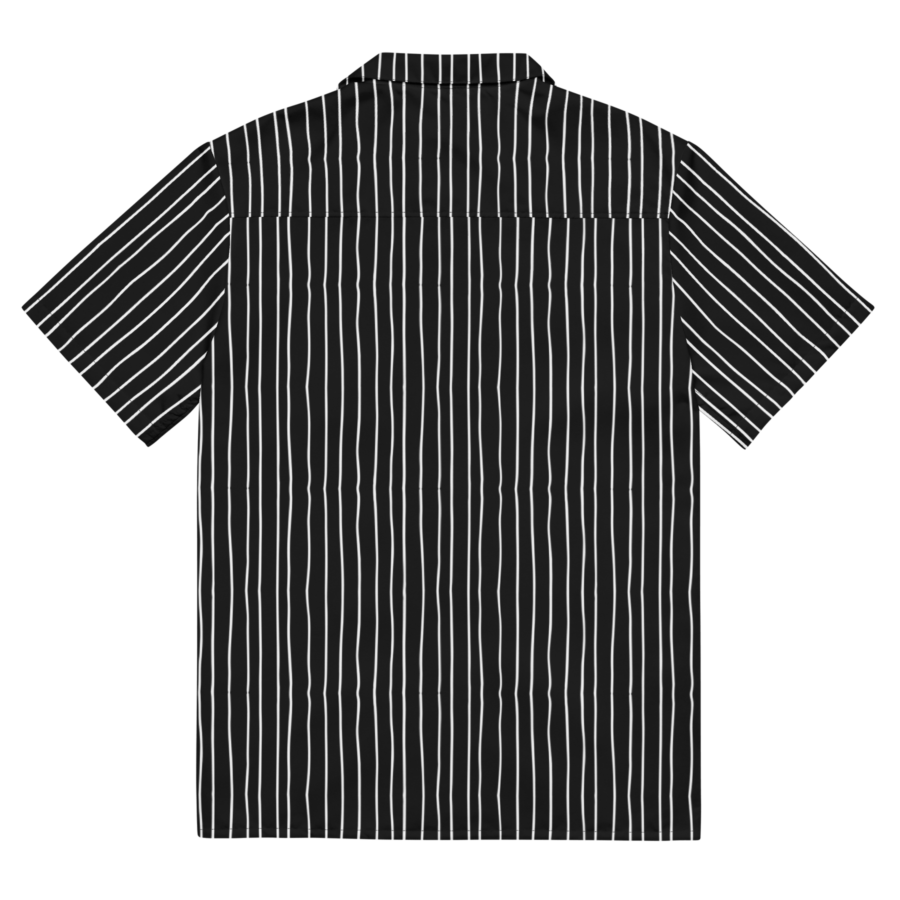 Pumpkin King Pinstripes Button - Up Shirt - Goth Cloth Co.5085936_17117