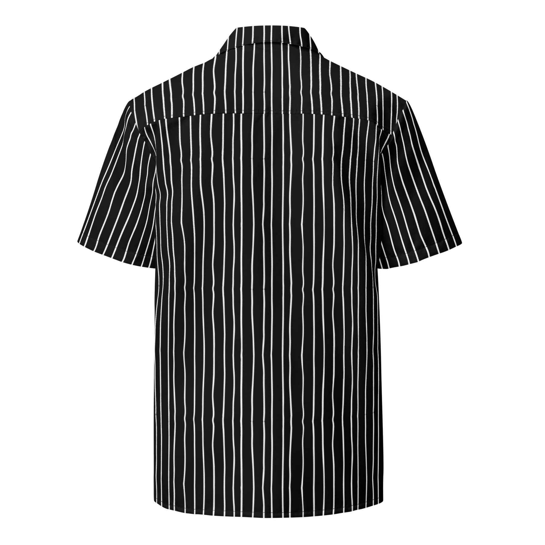 Pumpkin King Pinstripes Button - Up Shirt - Goth Cloth Co.5085936_17117