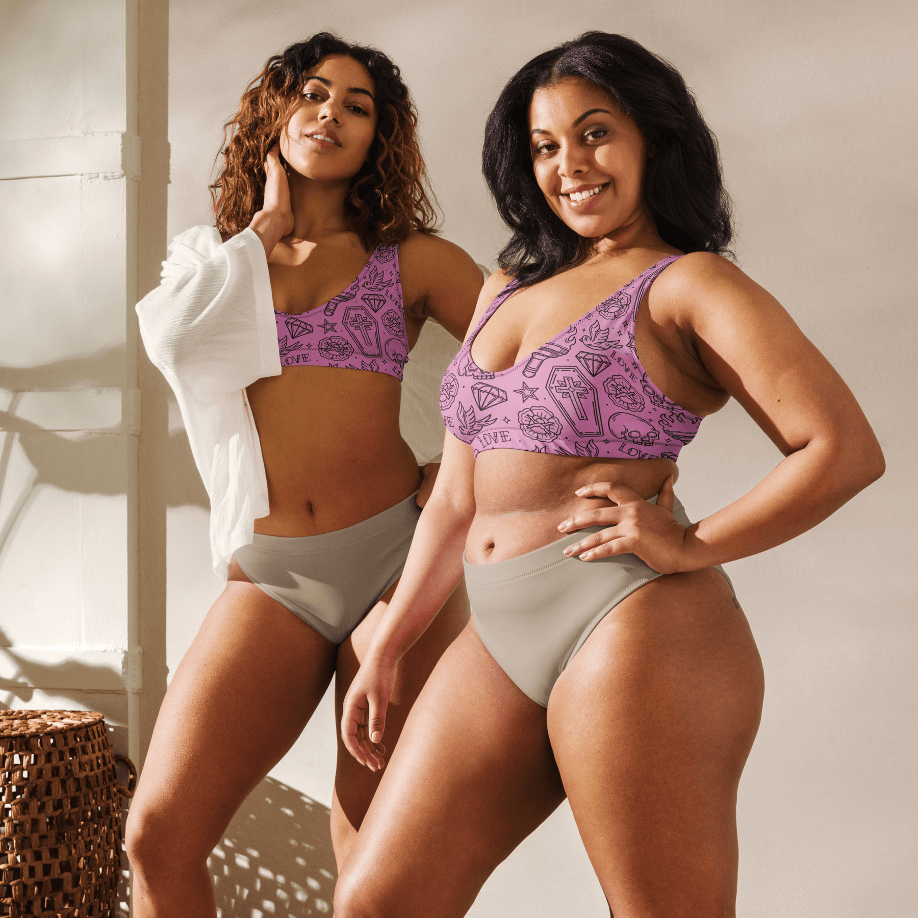 Punk in Pink Sport Bikini Top - Goth Cloth Co.4335645_12035