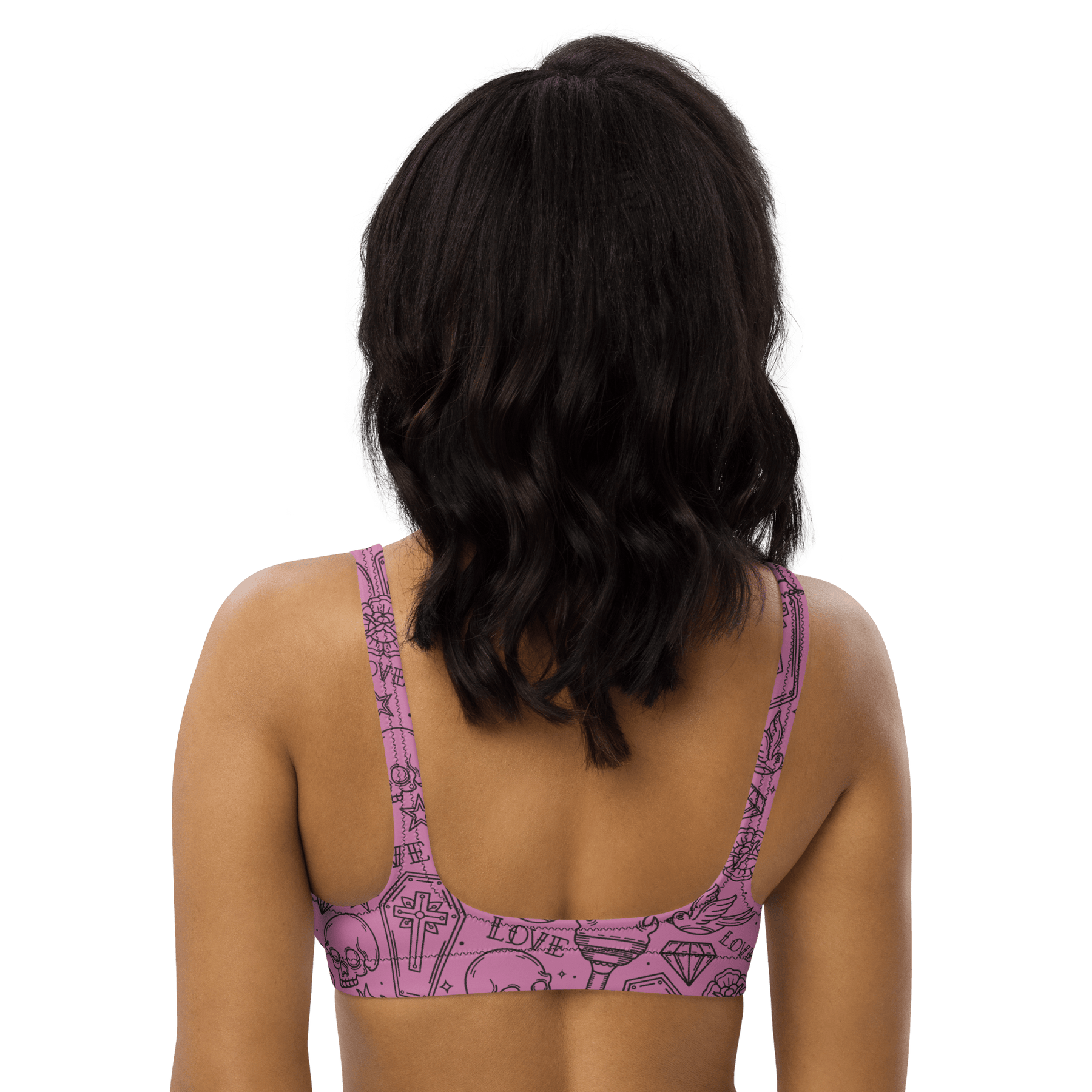 Punk in Pink Sport Bikini Top - Goth Cloth Co.4335645_12035