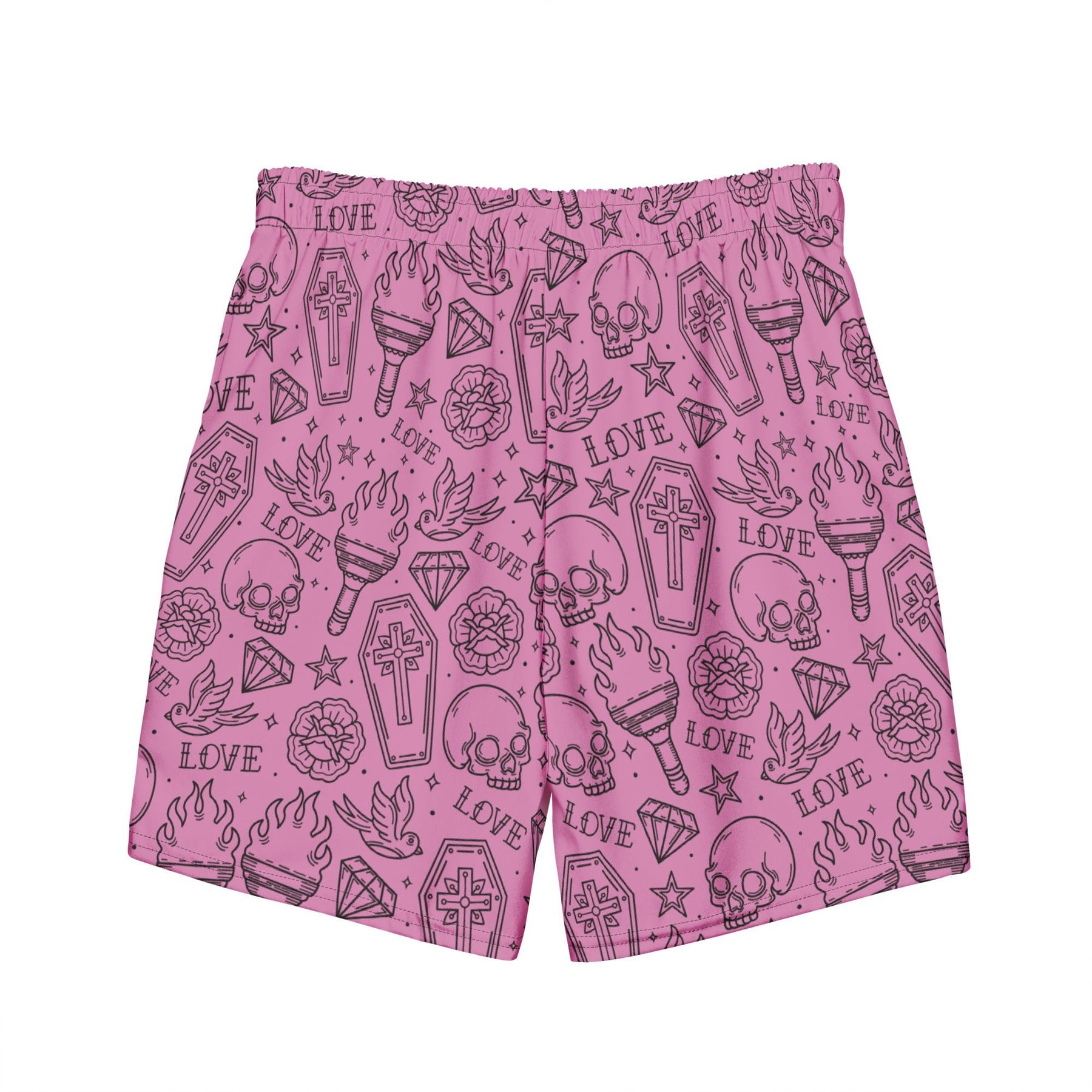 Punk in Pink Swim Trunks - Goth Cloth Co.4425325_14636