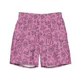 Punk in Pink Swim Trunks - Goth Cloth Co.4425325_14636
