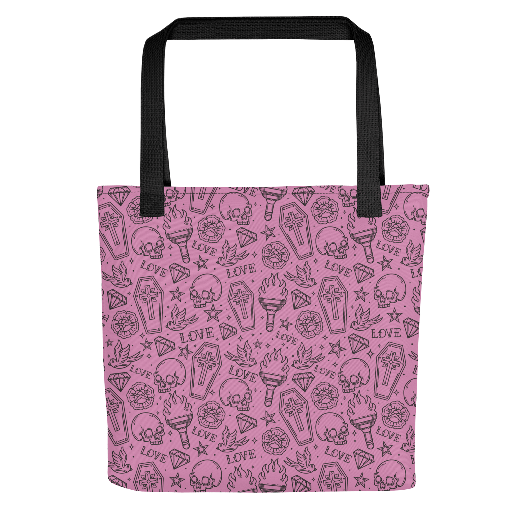 Punk in Pink Tote Bag - Goth Cloth Co.7618942_4533