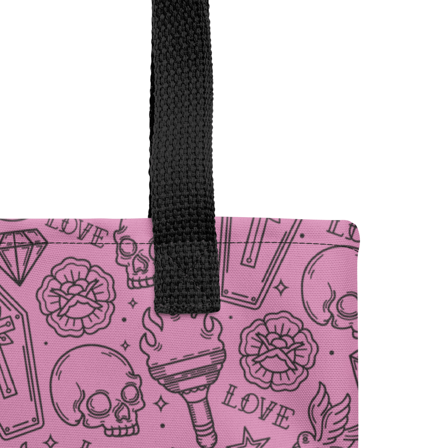 Punk in Pink Tote Bag - Goth Cloth Co.7618942_4533
