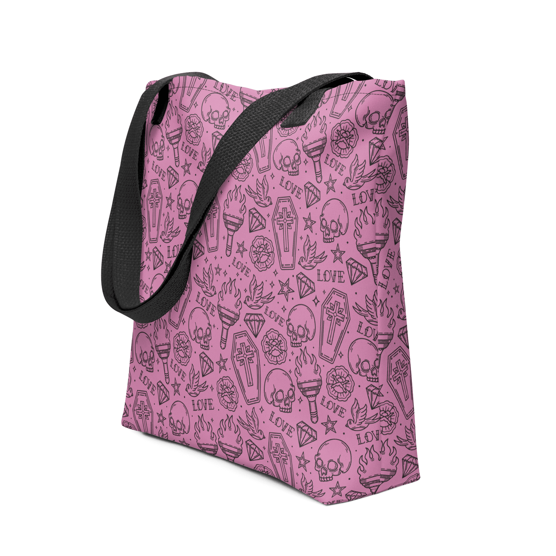 Punk in Pink Tote Bag - Goth Cloth Co.7618942_4533