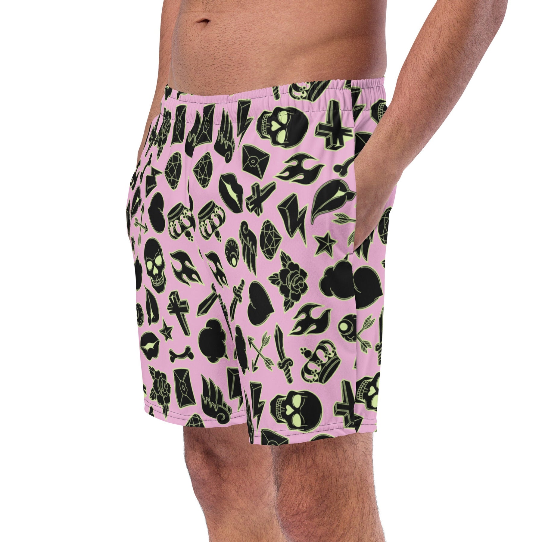 Punk Prince Swim Trunks - Goth Cloth Co.9071385_14636