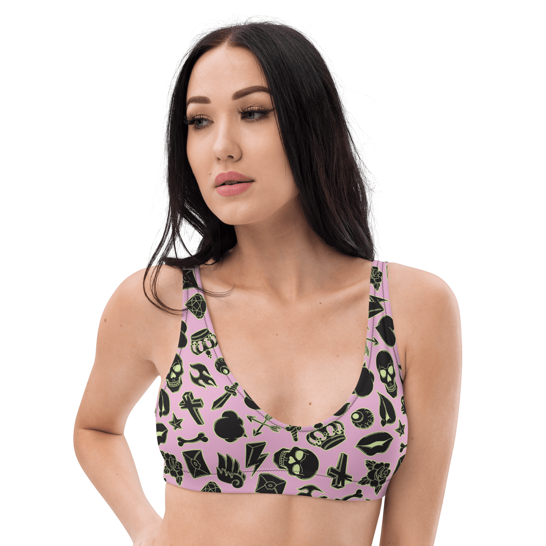 Punk Princess Sport Bikini Top - Goth Cloth Co.9219457_12035