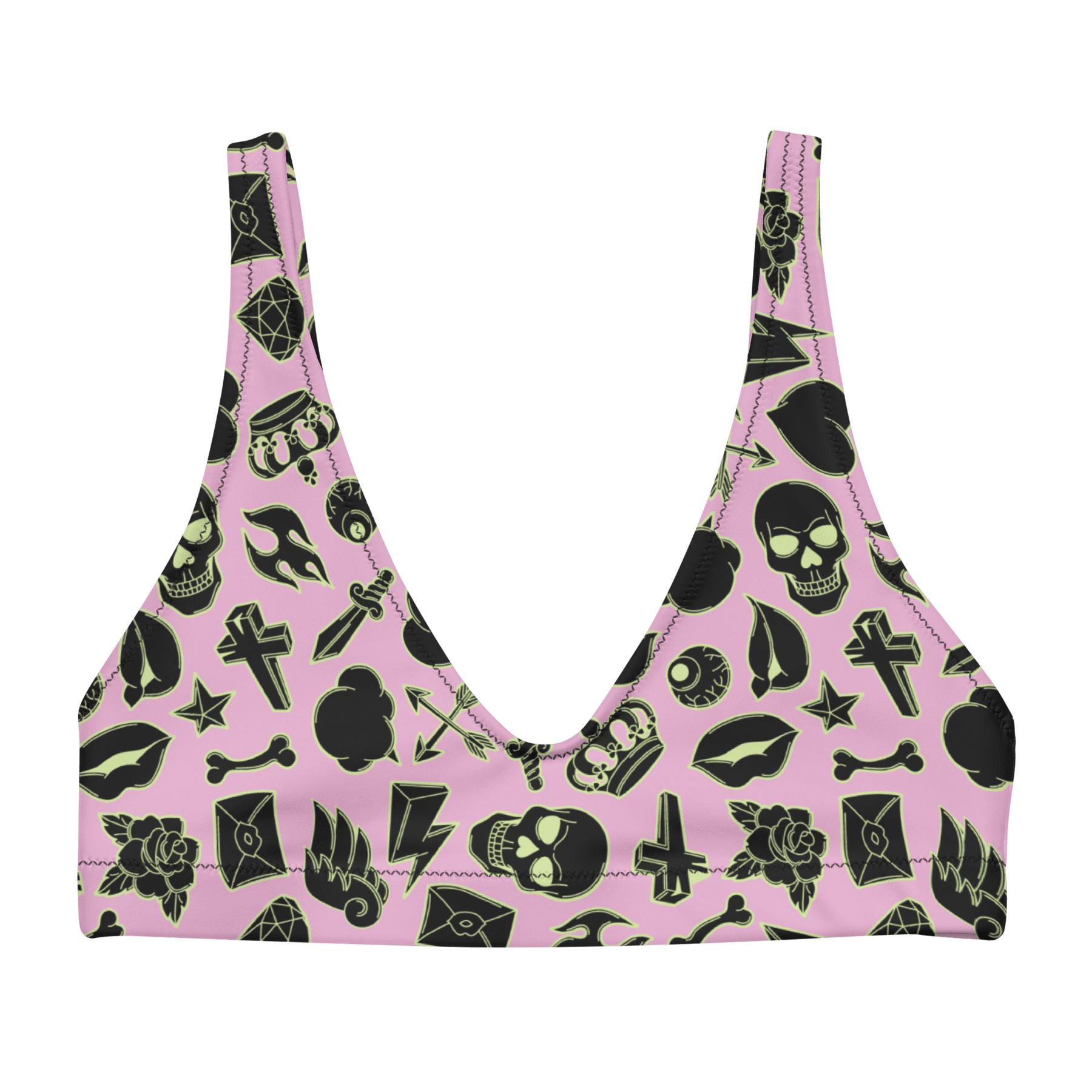 Punk Princess Sport Bikini Top - Goth Cloth Co.9219457_12035