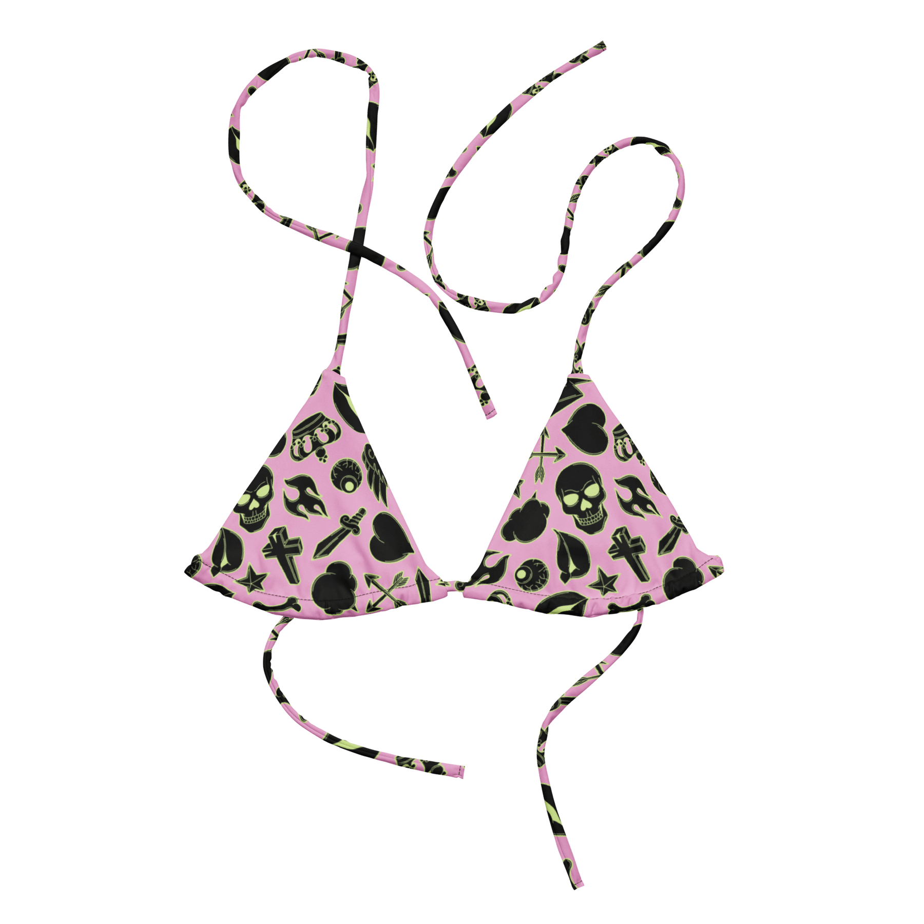 Punk Princess String Bikini Top - Goth Cloth Co.7321025_16564