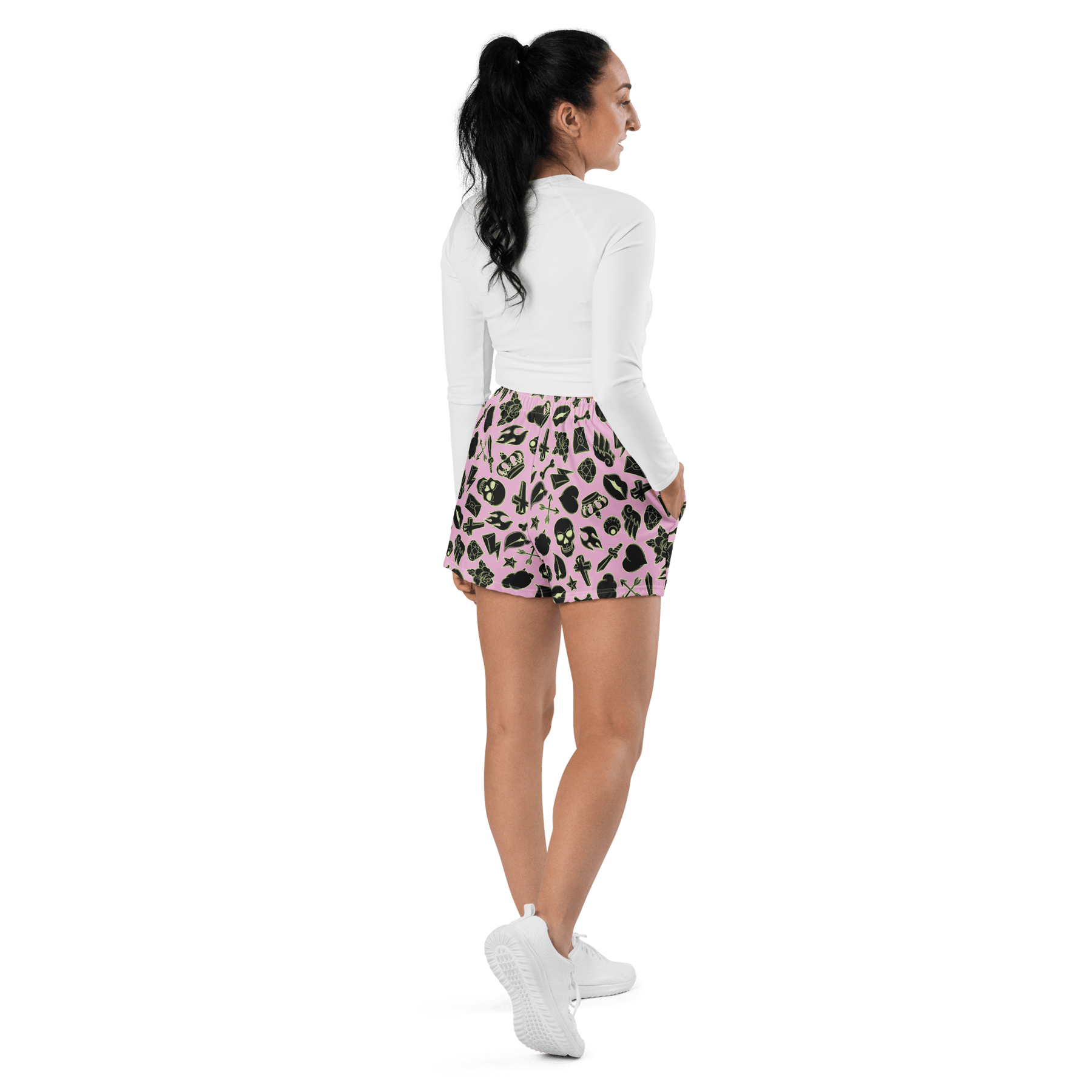 Punk Princess Unisex Swim Trunks - Goth Cloth Co.4293005_9804