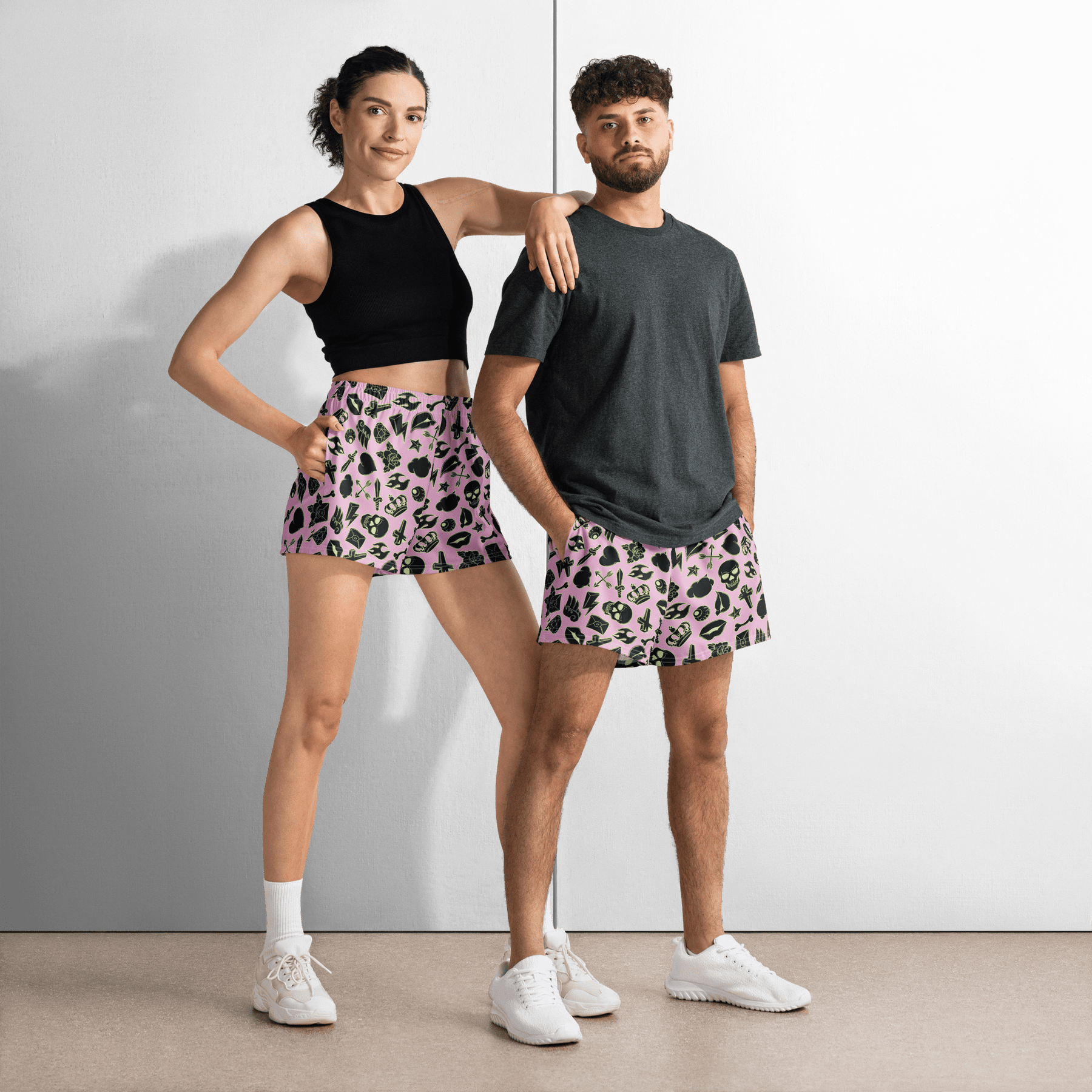 Punk Princess Unisex Swim Trunks - Goth Cloth Co.4293005_9804