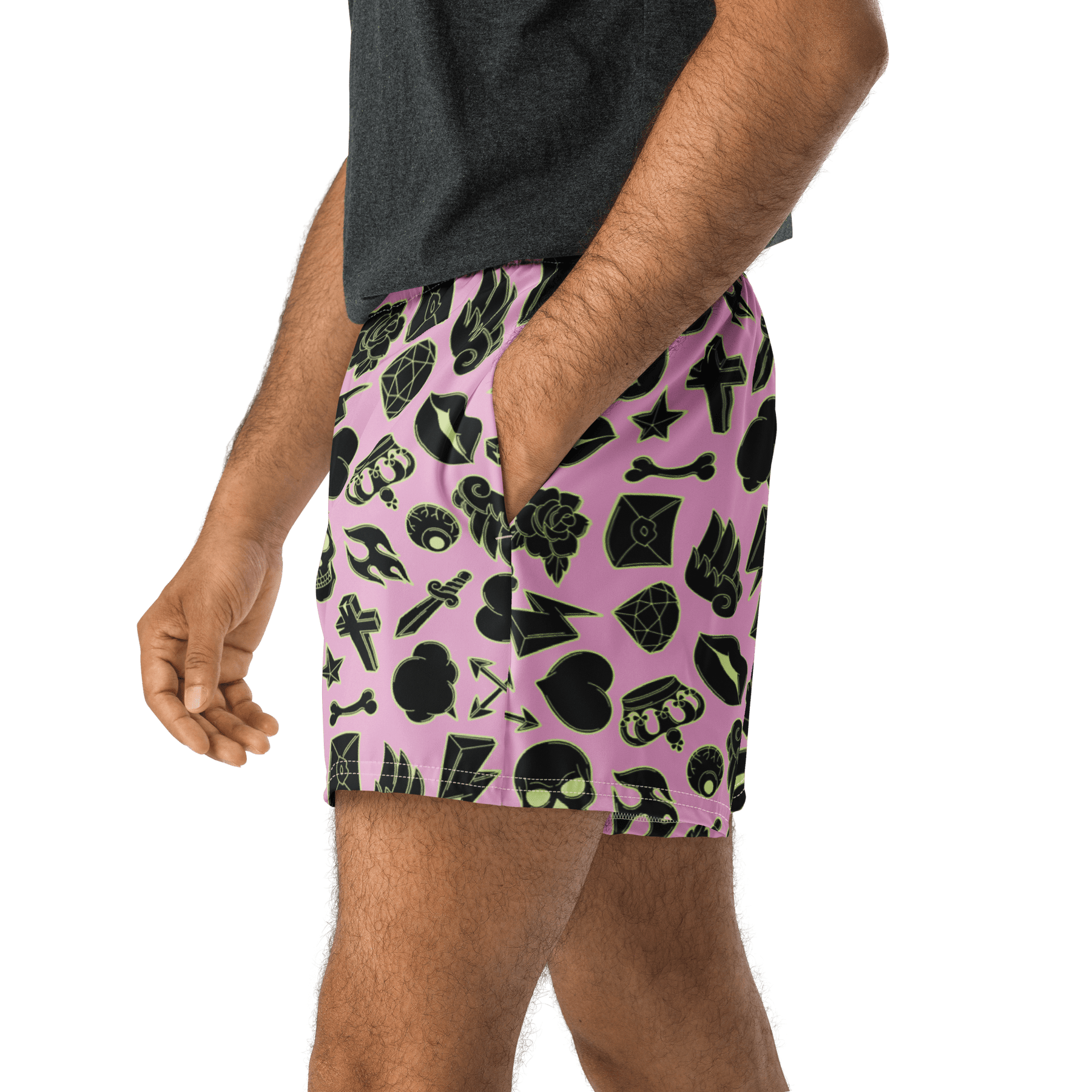 Punk Princess Unisex Swim Trunks - Goth Cloth Co.4293005_9804
