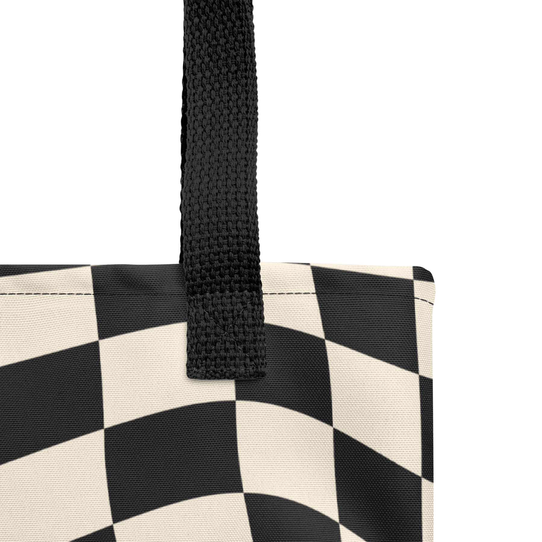 Retro Checkered Tote bag - Goth Cloth Co.6078035_4533