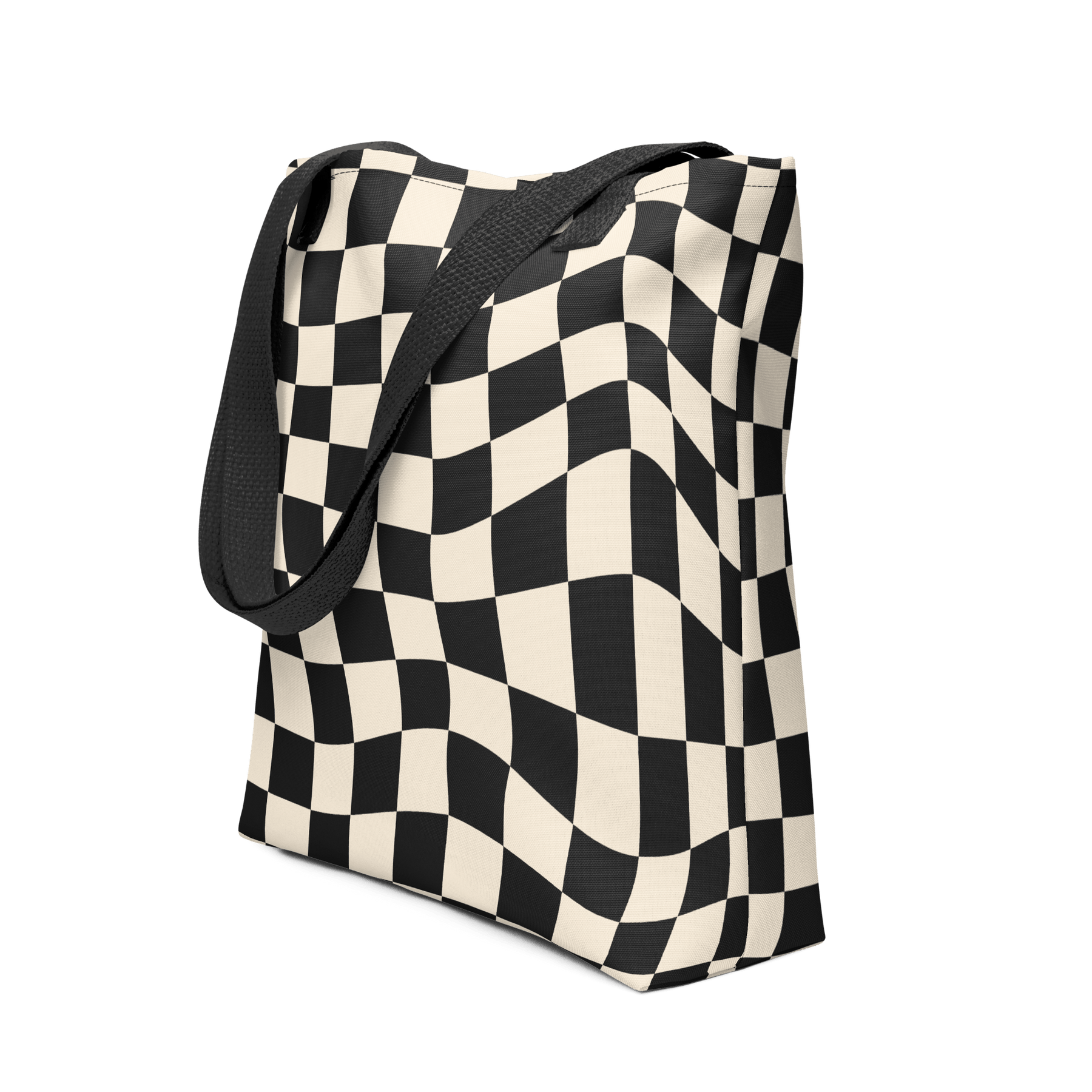 Retro Checkered Tote bag - Goth Cloth Co.6078035_4533