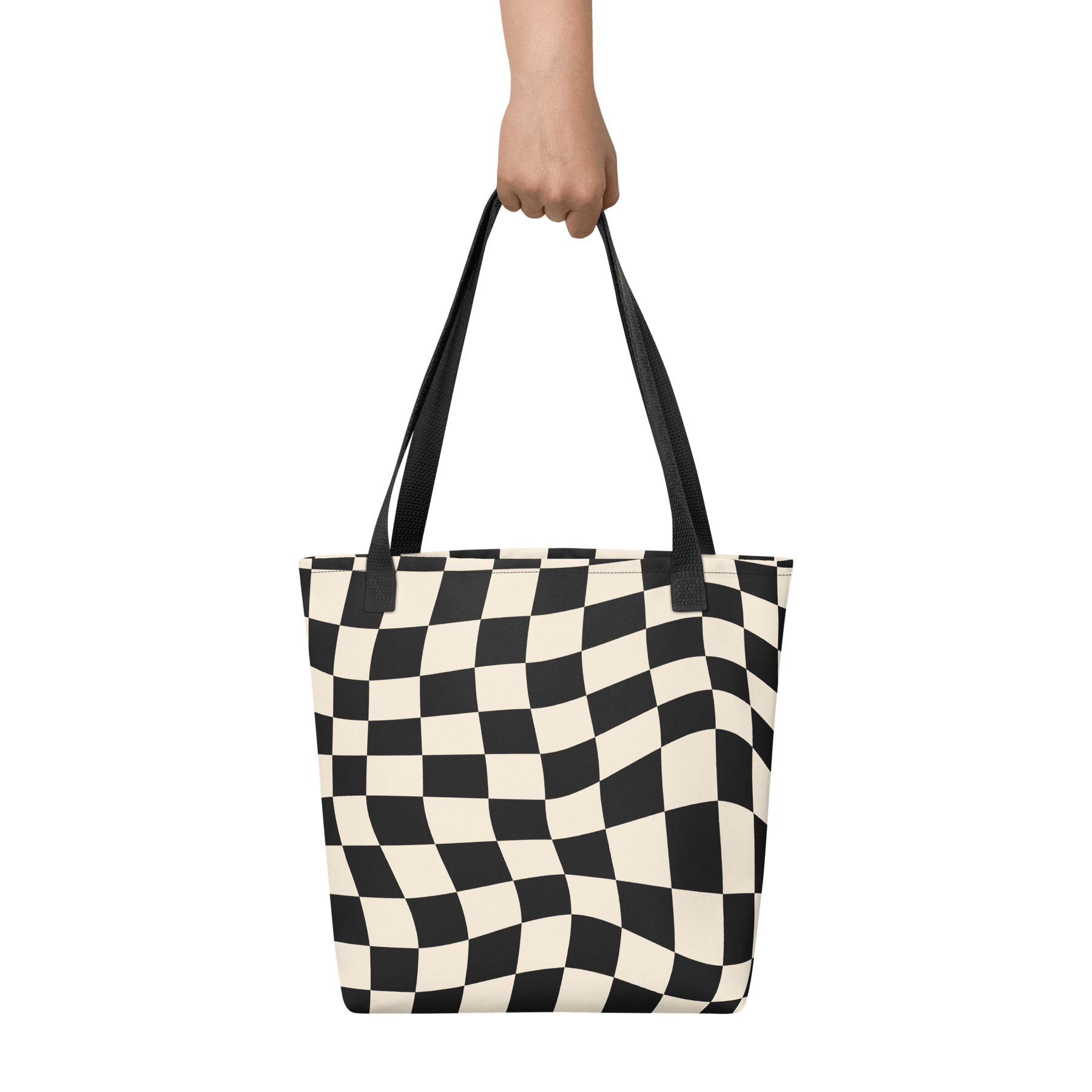 Retro Checkered Tote bag - Goth Cloth Co.6078035_4533