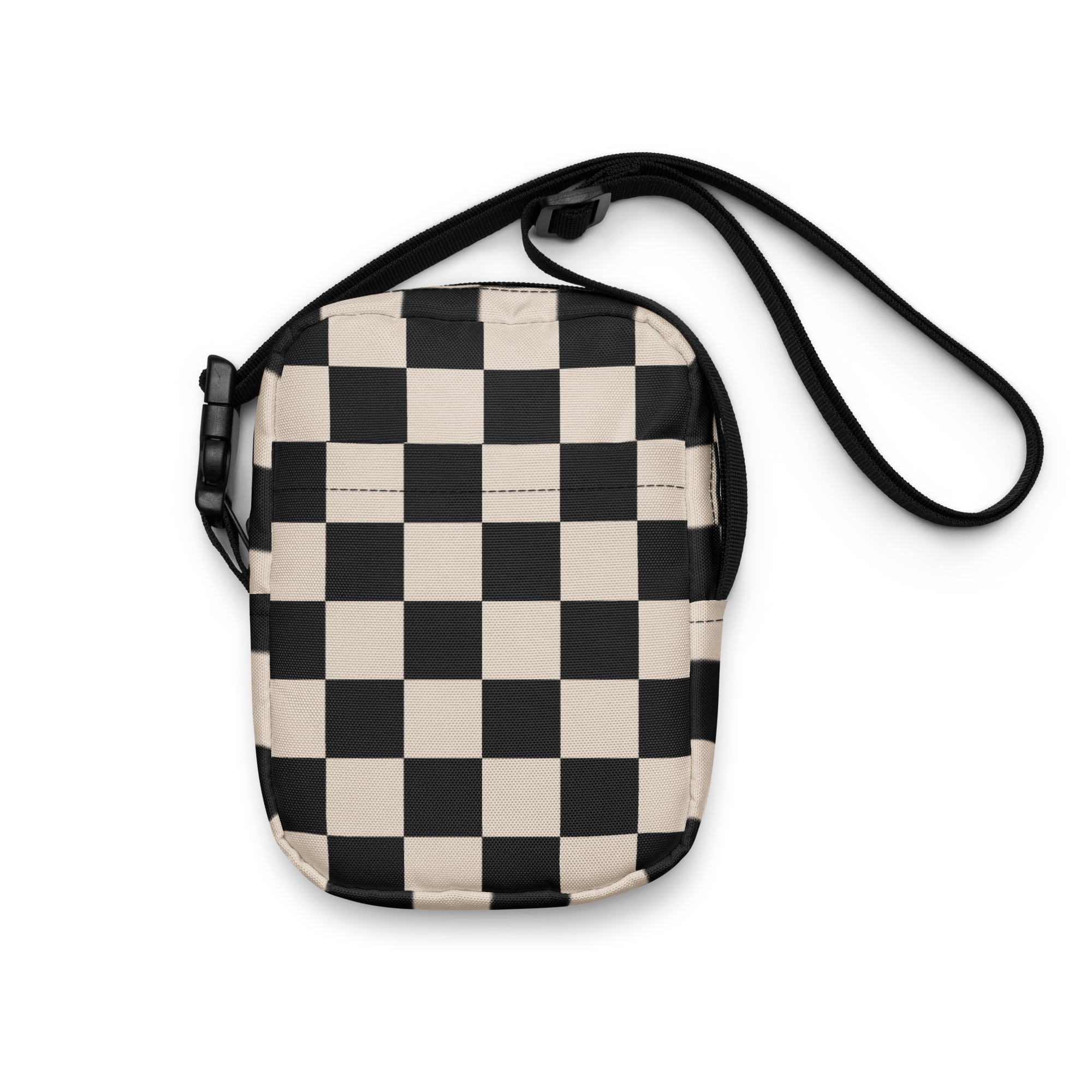 Retro Checkerboard Crossbody Bag | Punk Fashion | Goth Cloth Co.