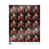 Rock - n - Roll Santa Gift Wrap - Goth Cloth Co.Home Decor57918942470187314238