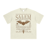 Salem Apothecary Enzyme Washed T-Shirt - Goth Cloth Co.250807PODPQ0813001