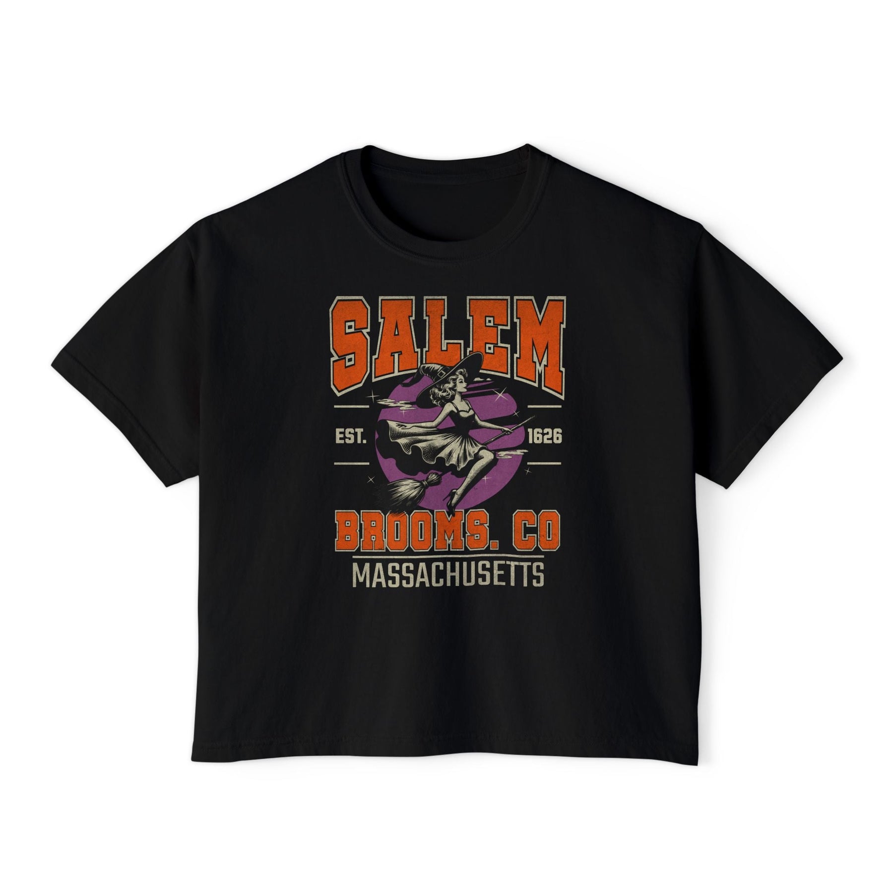 Salem Brooms Co. Crop Top - Goth Cloth Co.T-Shirt28025474494903178793